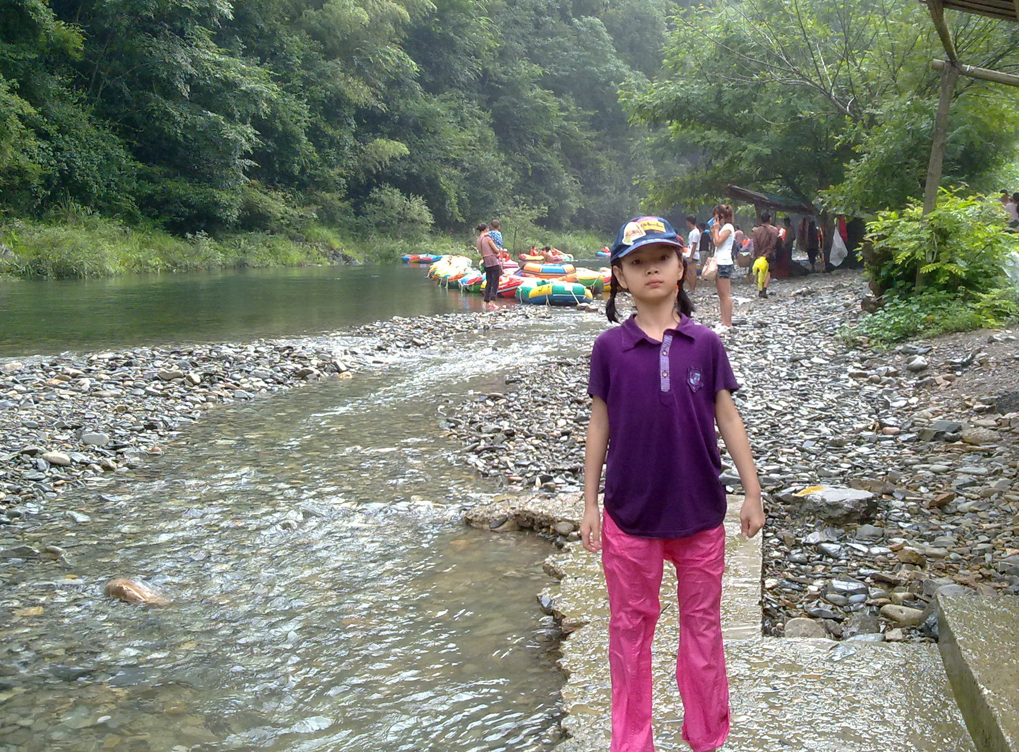 黄山第一漂——夹溪河 - 顺其自然 - 欢欢家庭博客 黄山第一漂——夹溪河 - 顺其自然 - 欢欢家庭博客